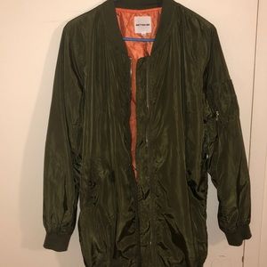 Midi Bomber Jacket